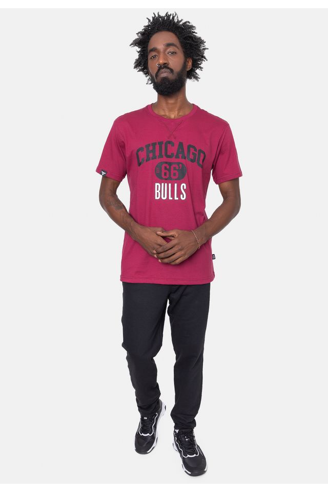 Camiseta-NBA-College-Team-Chicago-Bulls-Vinho