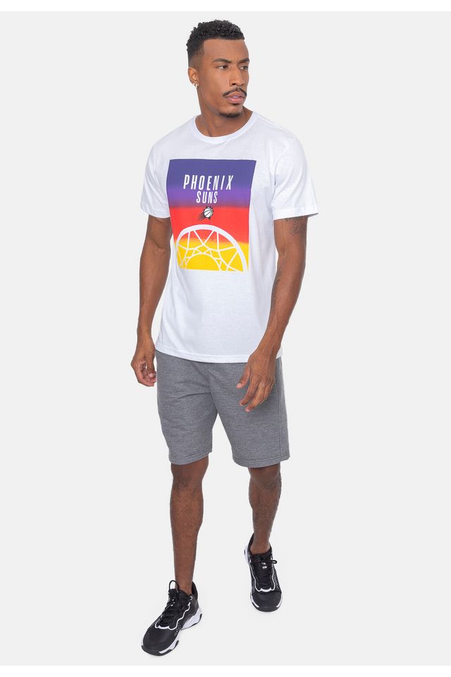 Camiseta-NBA-Sunset-Team-Phoenix-Suns-Off-White