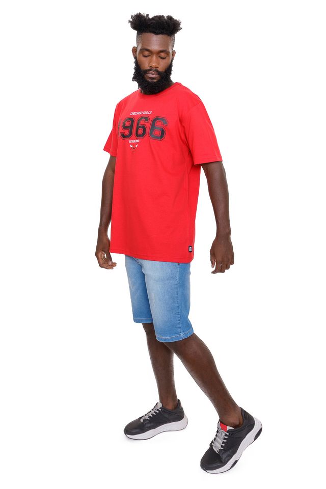 Camiseta-NBA-Founded-In-Chicago-Bulls-Vermelha