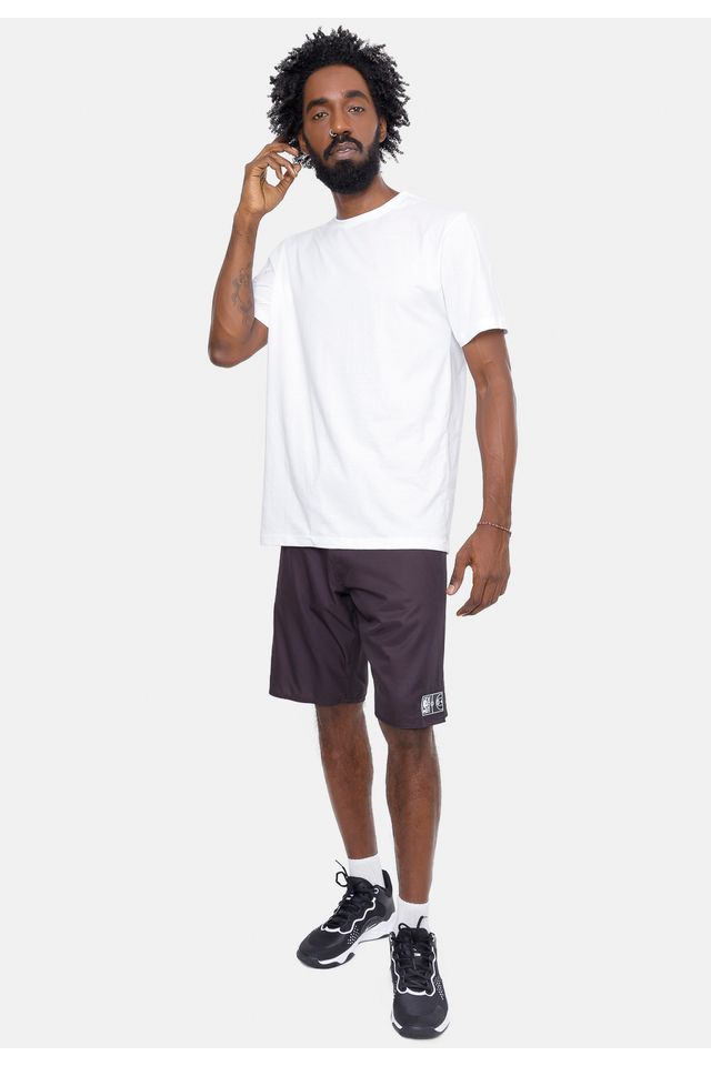 Boardshort-NBA-Blur-Logo-Los-Angeles-Lakers-Preto