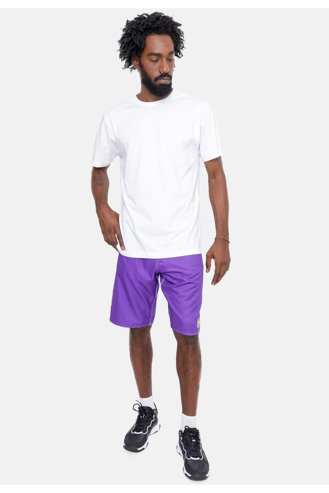 Boardshort-NBA-Blur-Logo-Los-Angeles-Lakers-Roxa