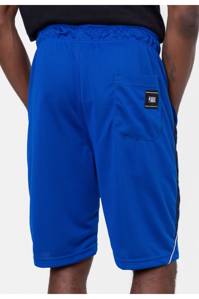 Bermuda-NBA-Sintetica-Silver-Logo-Azul