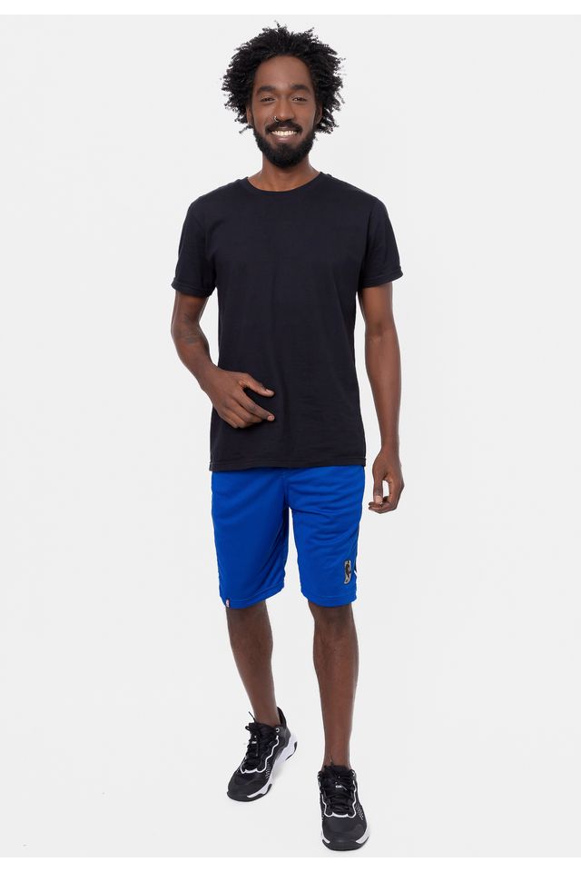 Bermuda-NBA-Sintetica-Silver-Logo-Azul