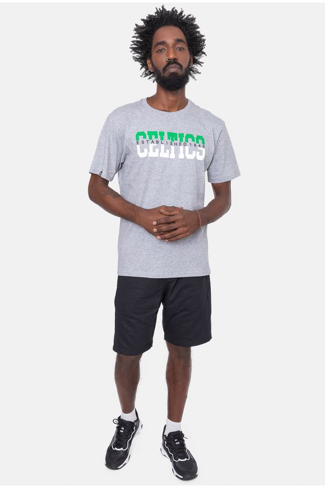Camiseta-NBA-Name-Team-Boston-Celtics-Cinza-Mescla
