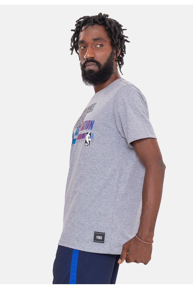 Camiseta-NBA-Energy-On-Court-Cinza-Mescla