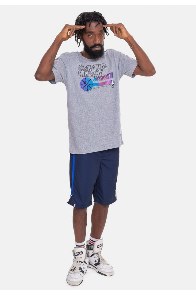 Camiseta-NBA-Energy-On-Court-Cinza-Mescla