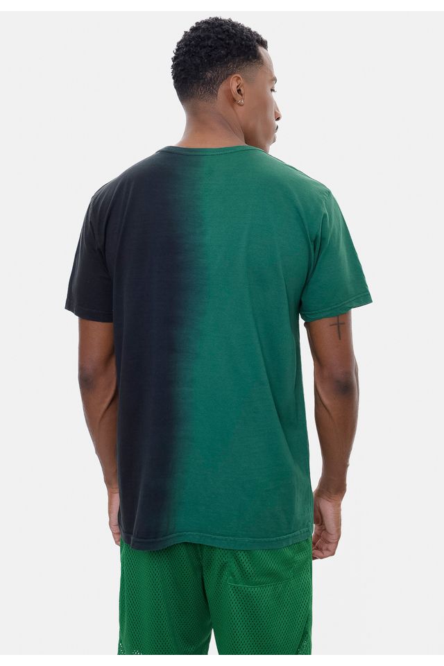 Camiseta-NBA-Gradient-Color-Milwaukee-Bucks-Preta-Com-Verde