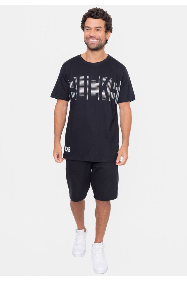 Camiseta-NBA-Eletric-Lines-Milwaukee-Bucks-Preta