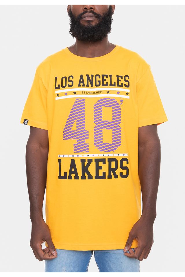 Camiseta-NBA-Color-Year-Los-Angeles-Lakers-Amarela