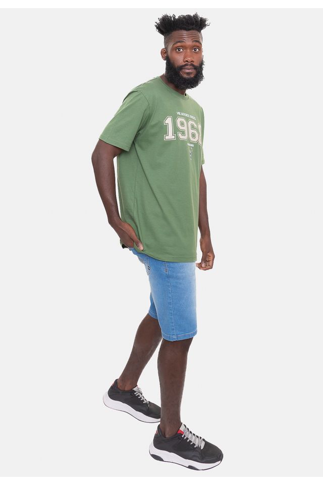 Camiseta-NBA-Founded-In-Milwaukee-Bucks-Verde-Militar