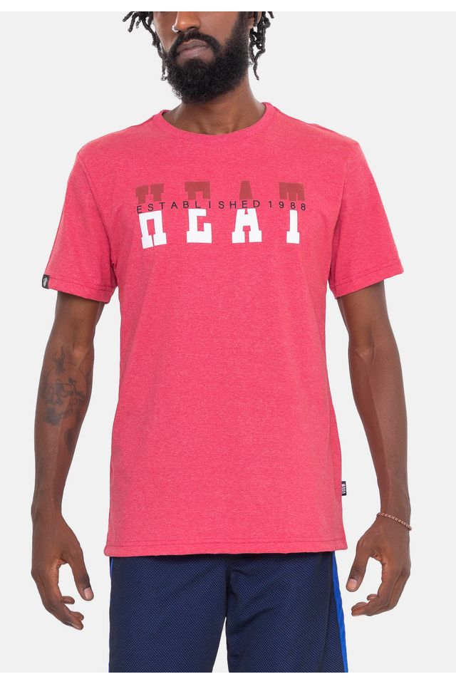 Camiseta-NBA-Name-Team-Miami-Heat-Vermelha