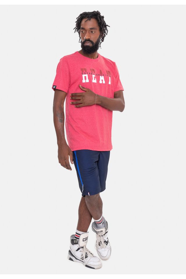 Camiseta-NBA-Name-Team-Miami-Heat-Vermelha
