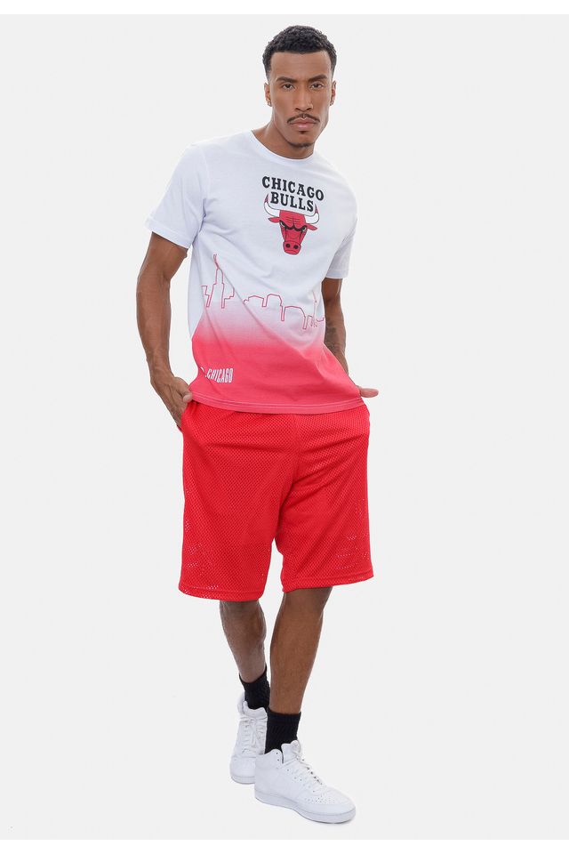 Camiseta-NBA-Landscape-City-Chicago-Bulls-Off-White