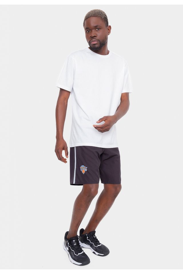Boardshort-NBA-Logo-Team-New-York-Knicks-Preto