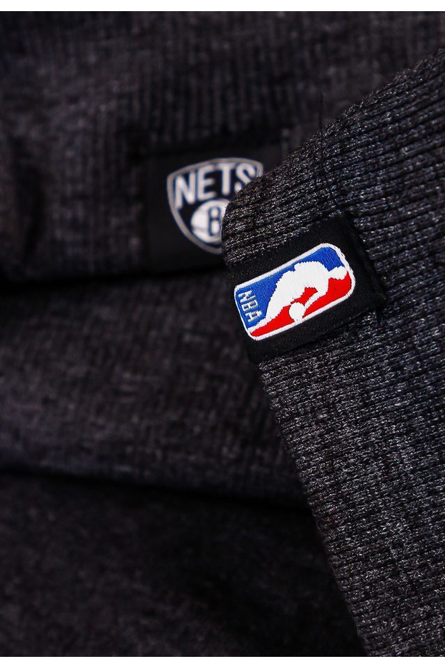Moletom-NBA-Juvenil-Neon-Colors-Brooklyn-Nets-Grafite-Mescla