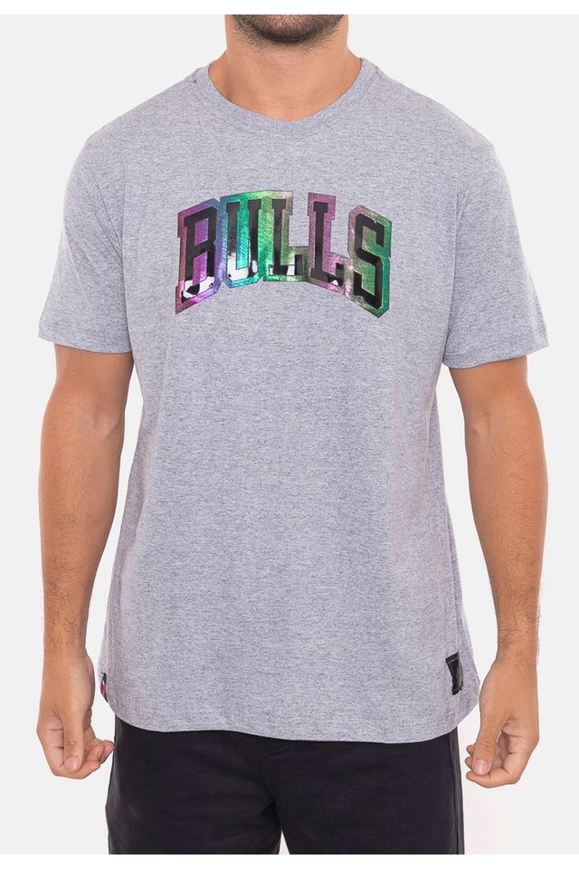 Camiseta-NBA-Holographic-Chicago-Bulls-Cinza