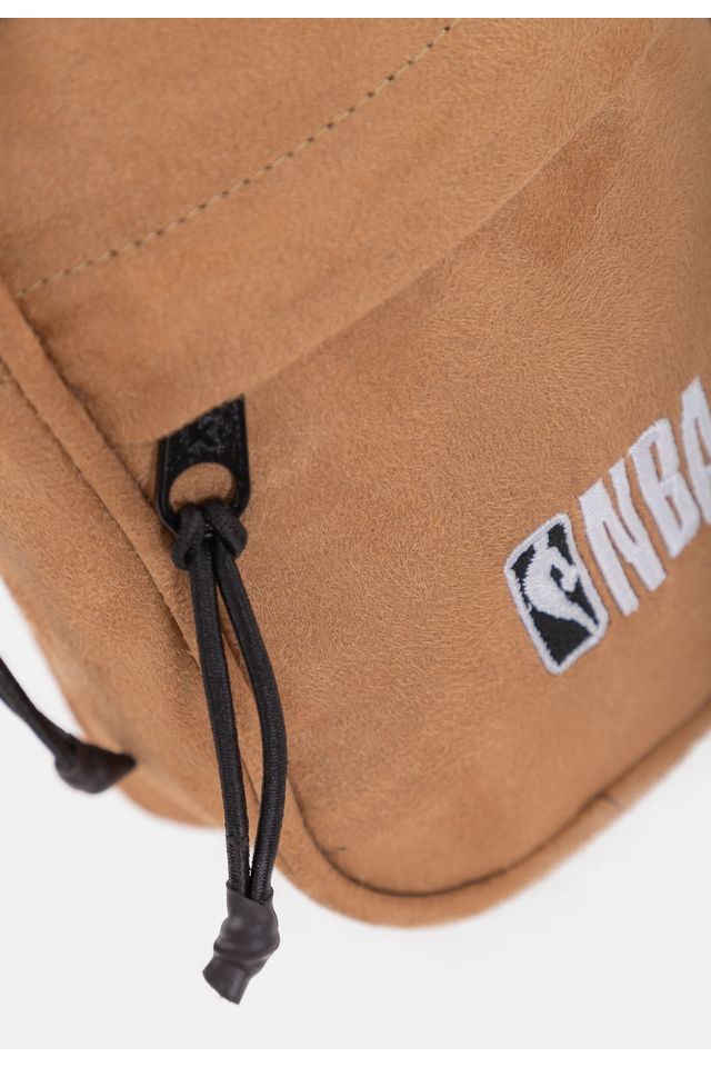 Bolsa-NBA-Shoulder-Bag-Logoman-Bege