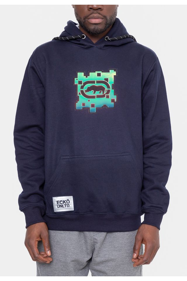 Moletom-Ecko-Capuz-Marky-Azul-Marinho