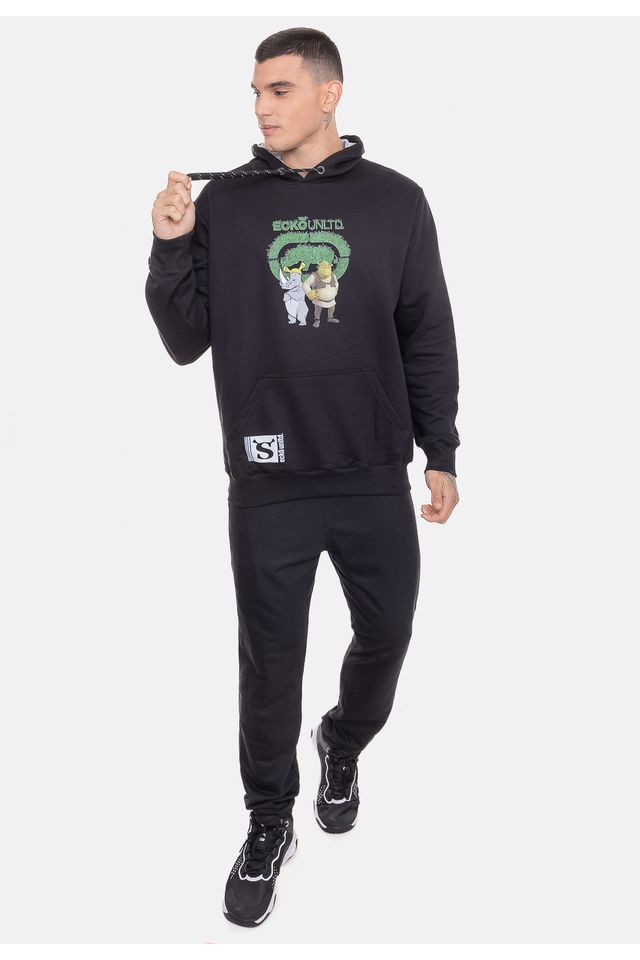 Moletom-Ecko-Com-Capuz-Orelha-Shrek-Preto