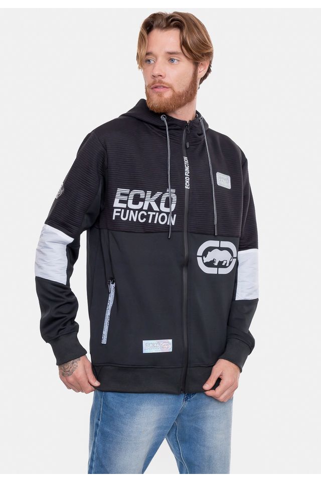 Moletom-Ecko-Canguru-Aberto-Preto