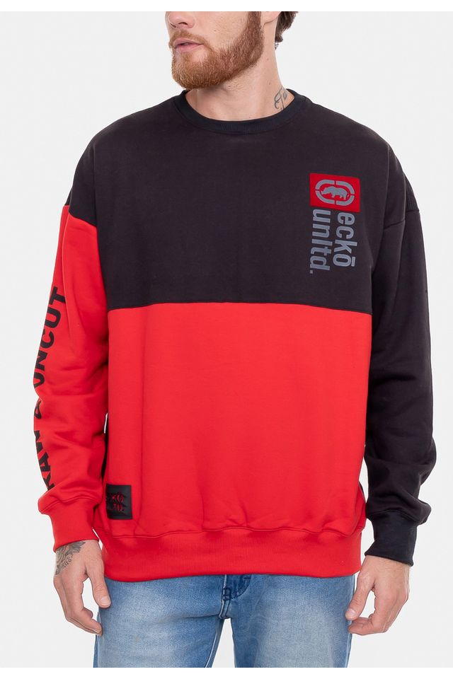 Moletom-Ecko-Gola-Careca-Logo-Preta