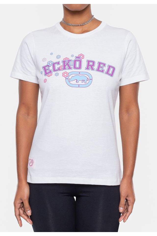 Camiseta-Ecko-Feminina-Estampada-Branca-Off