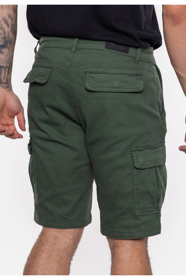 Bermuda-Ecko-Cargo-Sarja-Verde-Militar