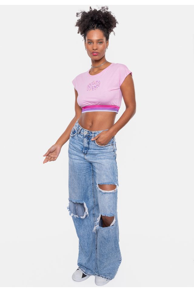 Cropped-Ecko-Feminina-Elas-Rosa
