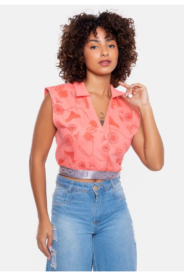 Camisa-Polo-Ecko-Feminina-Chave-Coral