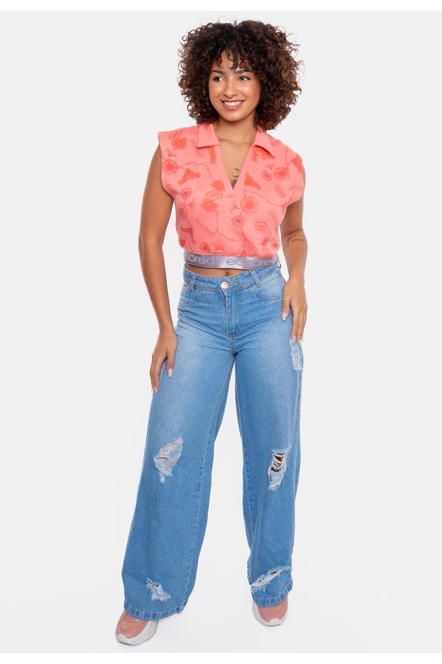 Camisa-Polo-Ecko-Feminina-Chave-Coral