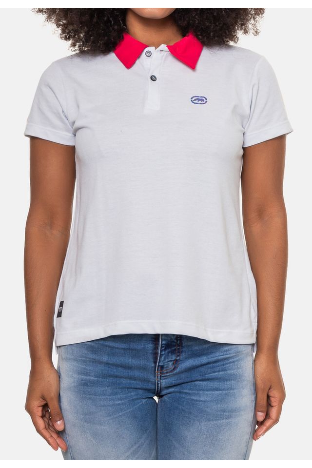 Camisa-Ecko-Polo-Branca