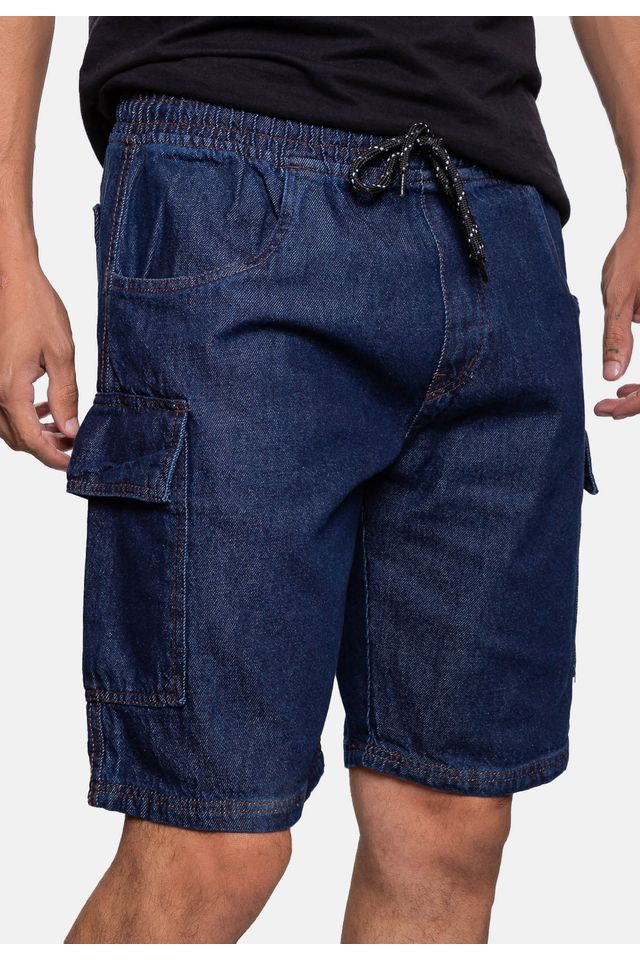 Bermuda-Ecko-Cargo-Azul