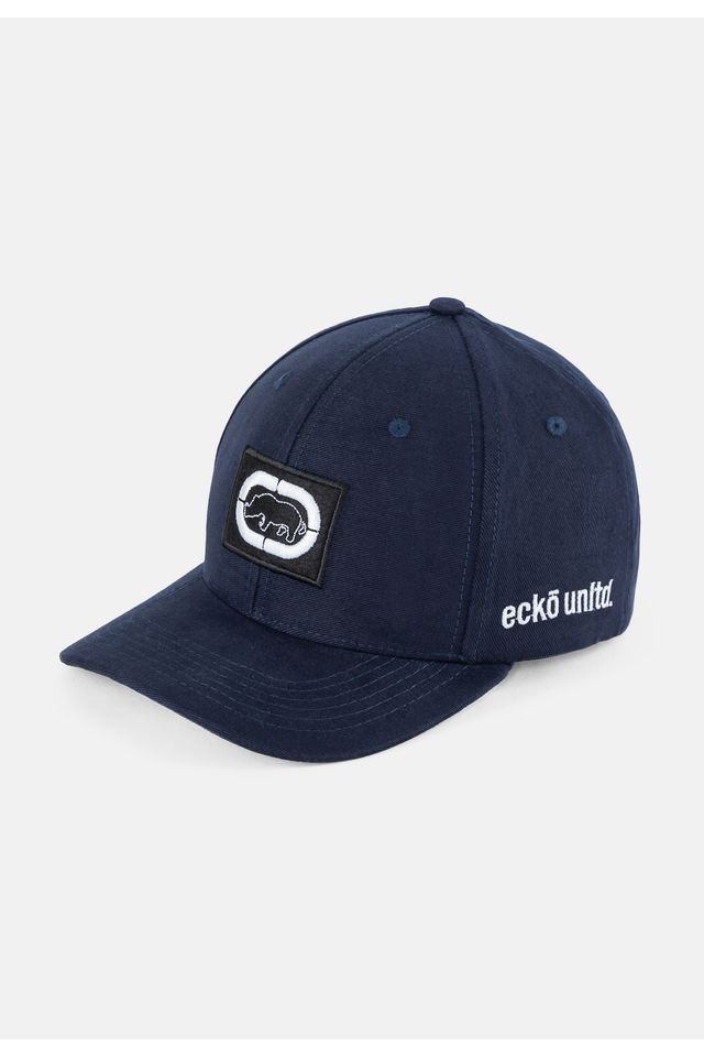 Bone-Ecko-Aba-Curva-Azul-Marinho