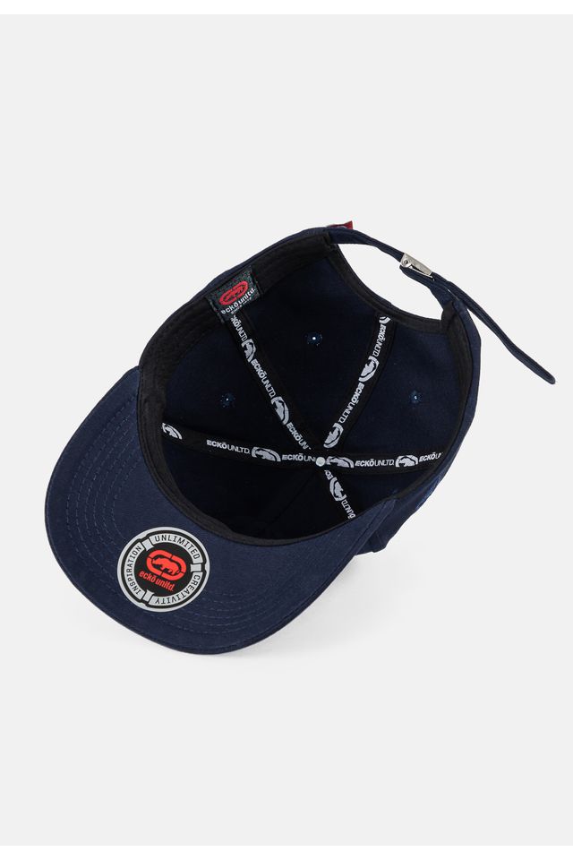 Bone-Ecko-Aba-Curva-Azul-Marinho