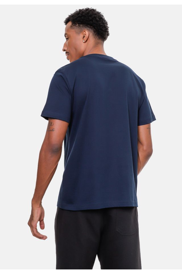 Camiseta-Ecko-Estampada-Azul