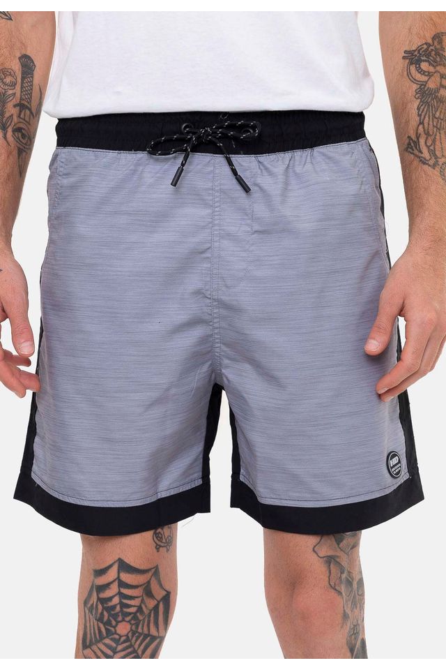 Shorts-HD-Volley-Cinza-Mescla