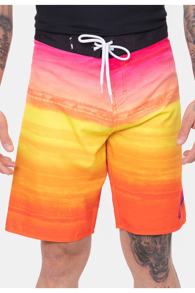 Boardshort-HD-Rising-Sun-Rosa Boardshort-HD-Rising-Sun-Rosa