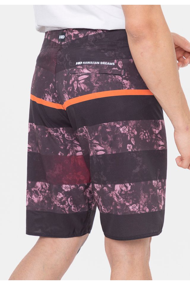 Boardshort-HD-Skull-Mania-Laranja