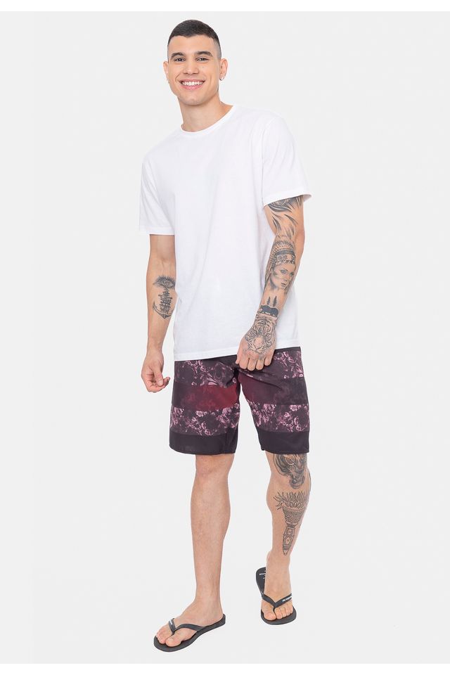 Boardshort-HD-Skull-Mania-Laranja