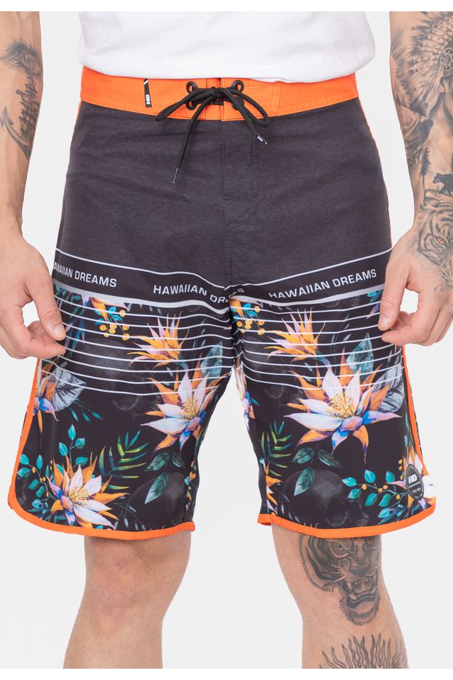 Boardshort-HD-Famous-Laranja Boardshort-HD-Famous-Laranja