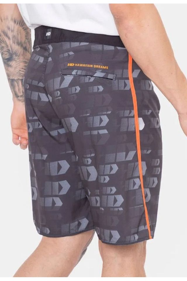 Boardshort-HD-Sucess-Preto