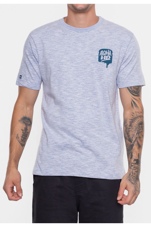 Camiseta-HD-Aloha-Cinza-Com-Azul