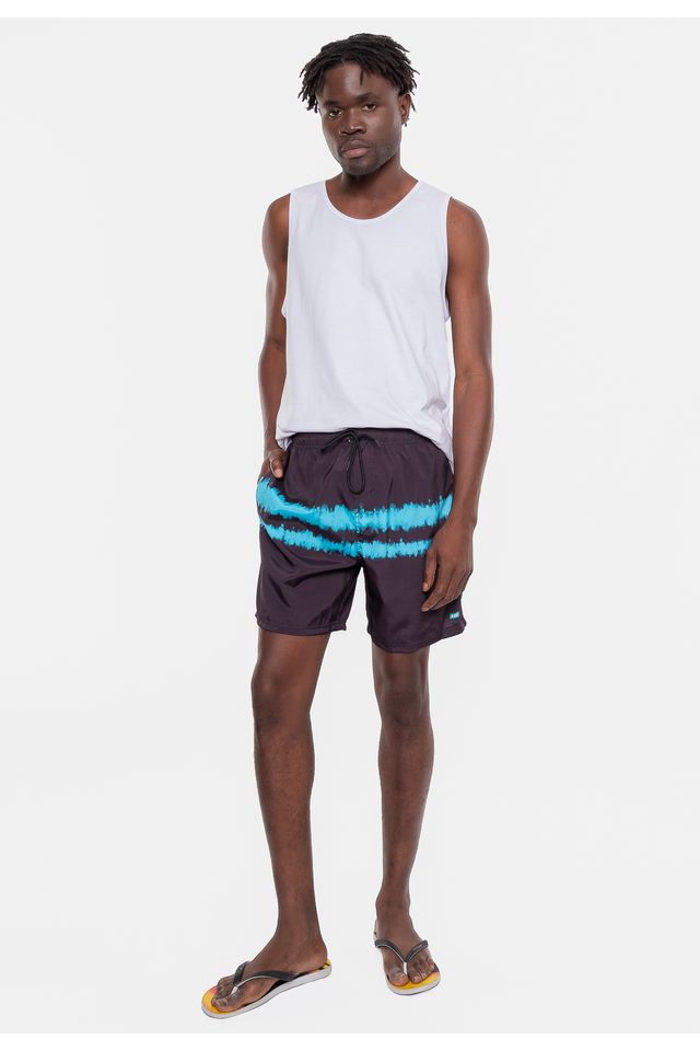 Shorts-HD-Stencil-Preto