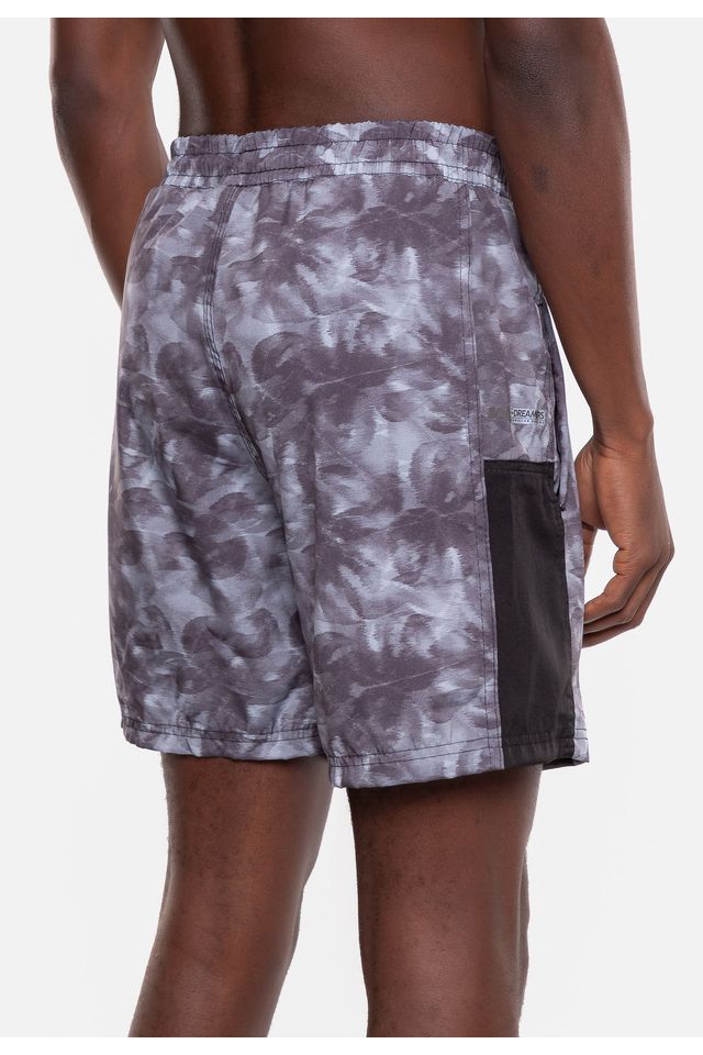 Shorts-HD-Camo-Preto-Camuflado