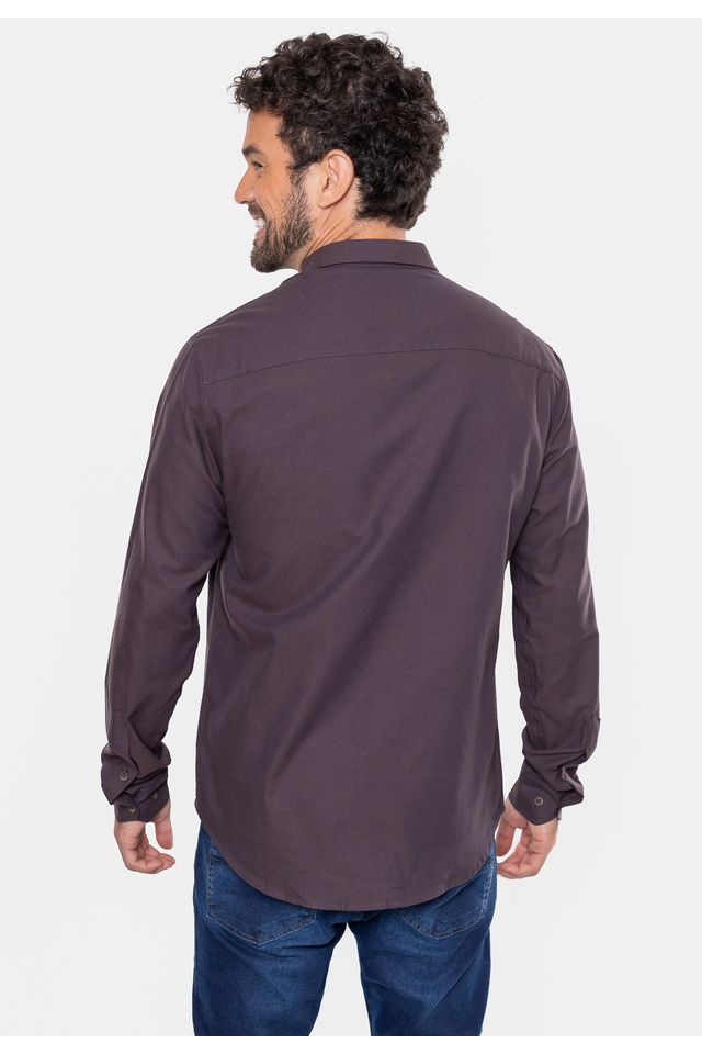 Camisa-HD-Manga-Longa-Flanelada-Lisa-Marrom-Cafe
