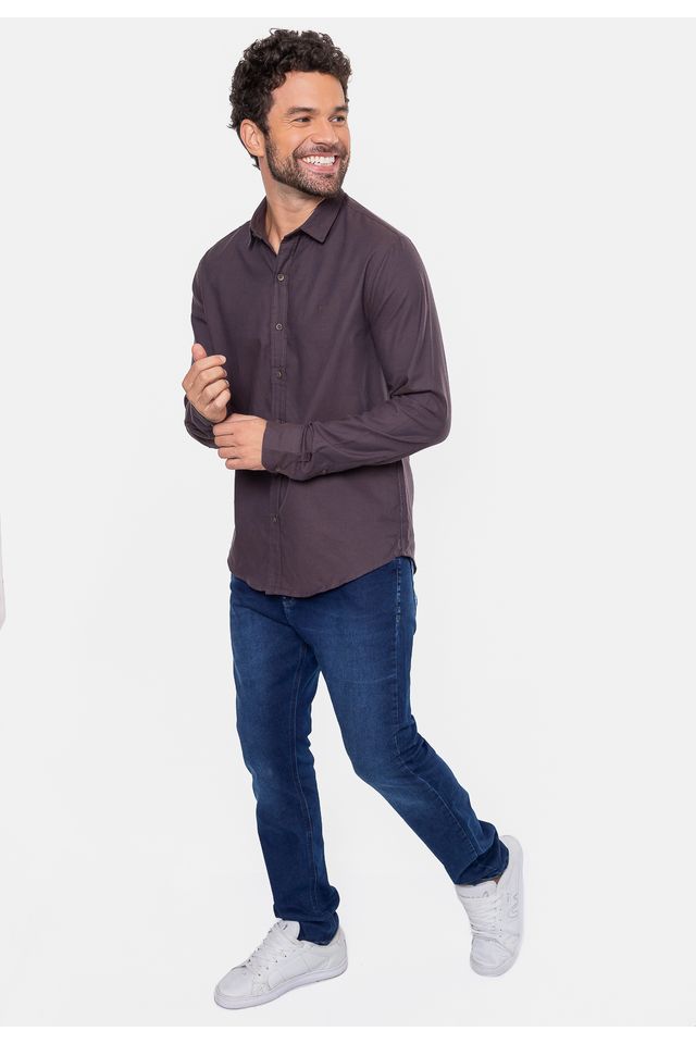 Camisa-HD-Manga-Longa-Flanelada-Lisa-Marrom-Cafe