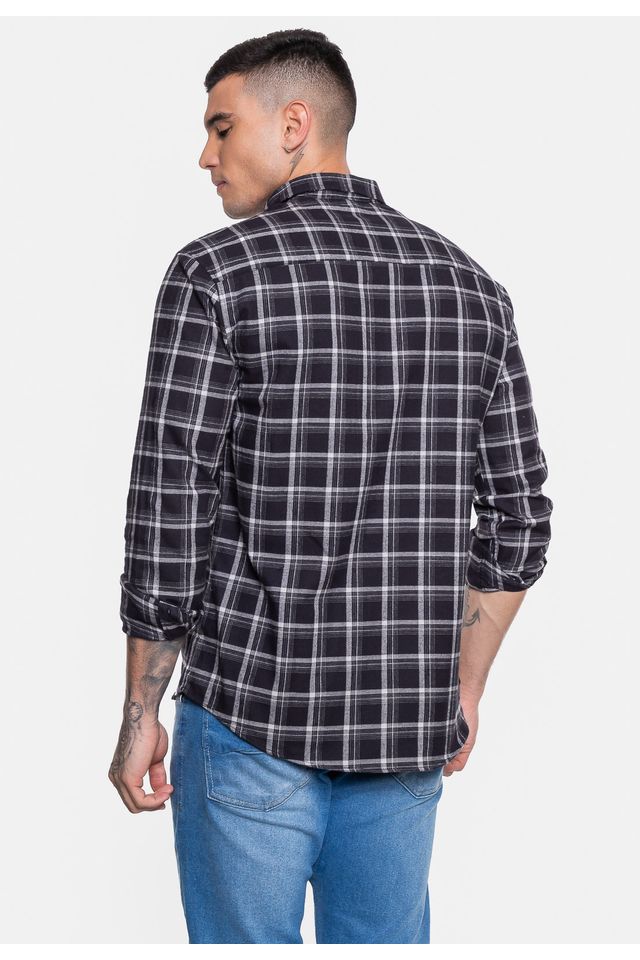 Camisa-HD-Manga-Longa-Flanelada-Xadrez-Preta