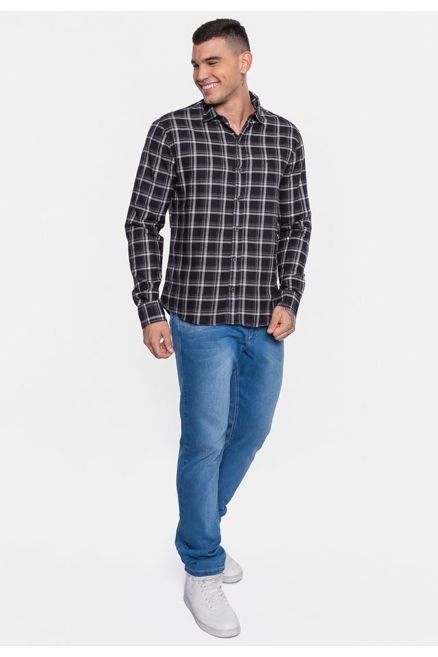 Camisa-HD-Manga-Longa-Flanelada-Xadrez-Preta