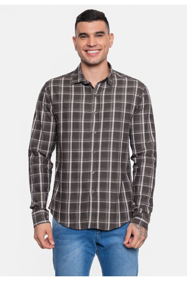 Camisa-HD-Manga-Longa-Flanelada-Xadrez-Verde Camisa-HD-Manga-Longa-Flanelada-Xadrez-Verde