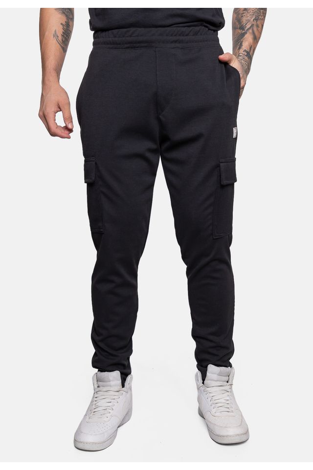 Calca-HD-Moletom-Cargo-Preta Calca-HD-Moletom-Cargo-Preta